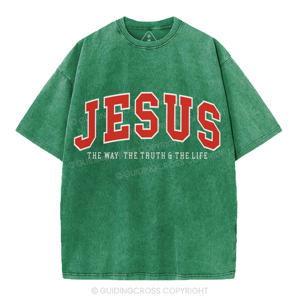 Know Jesus Know Peace Christian Washed T-Shirt Sale - GuidingCross