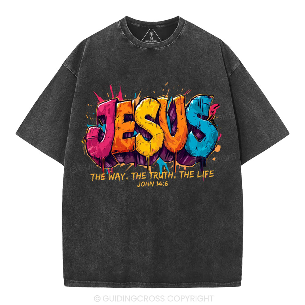 Know Jesus Know Peace Christian Washed T-Shirt Sale - GuidingCross