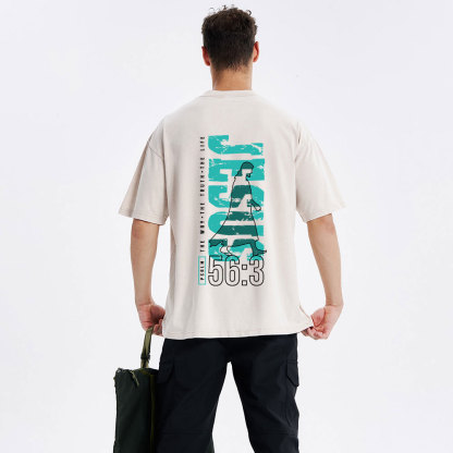 Jesus The Way The Truth The Life Christian Washed T-Shirt