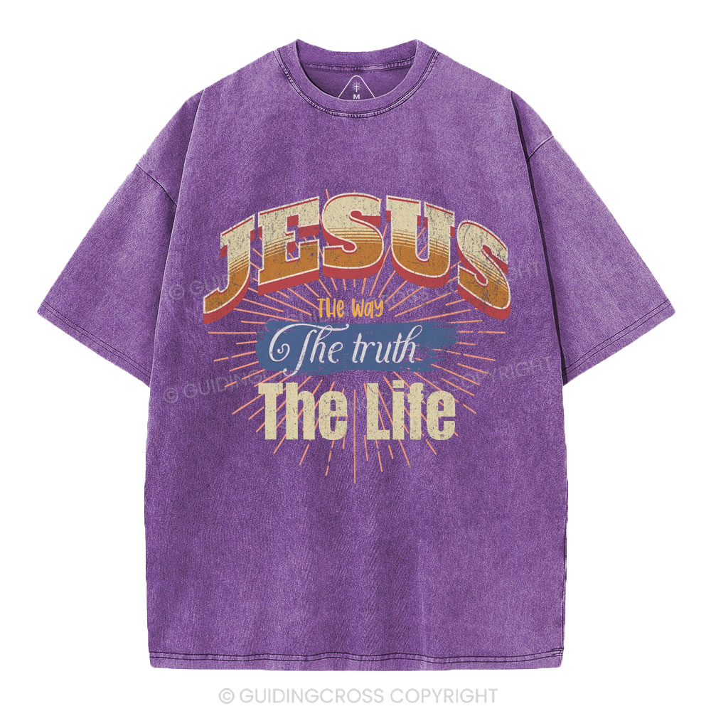 New-Sample Christian Washed T-Shirt Sale - GuidingCross