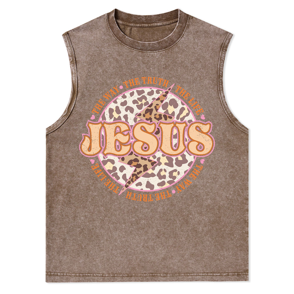 Sample Christian Washed Tank Top Sale - GuidingCross