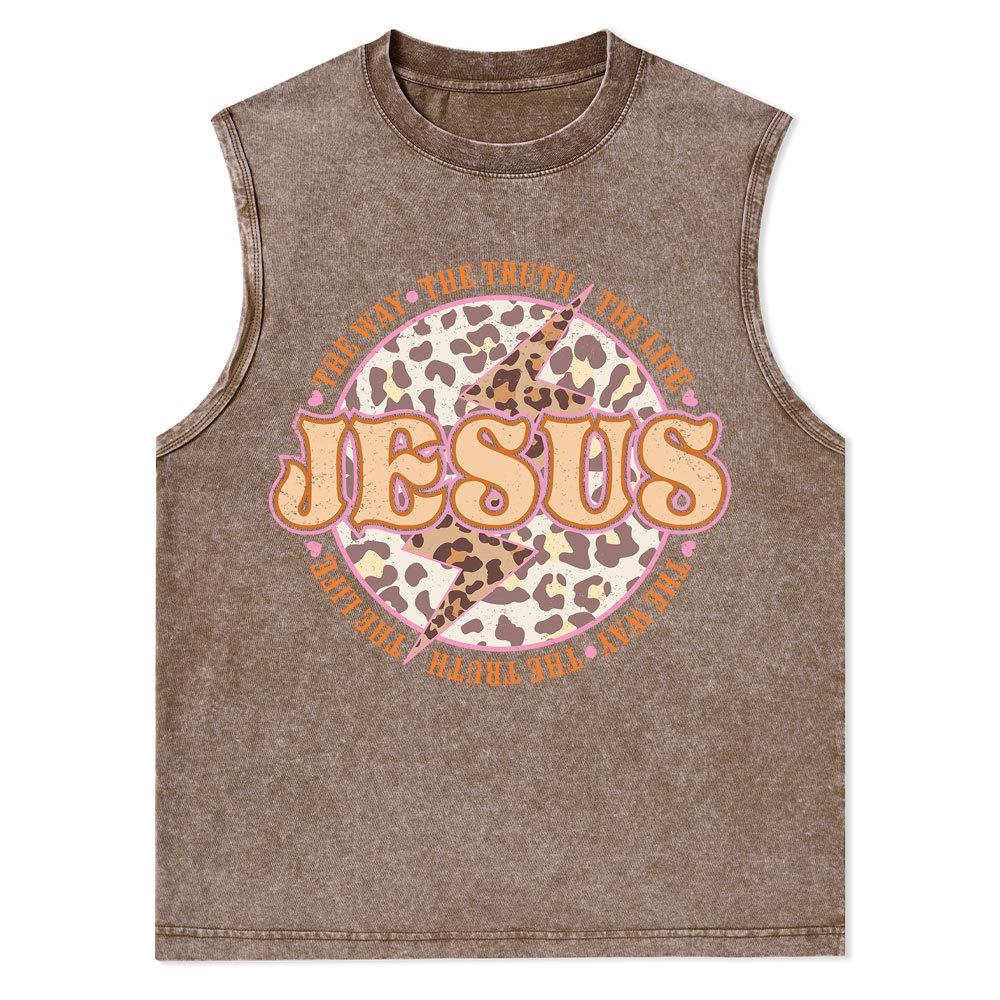 Sample Christian Washed Tank Top Sale - GuidingCross