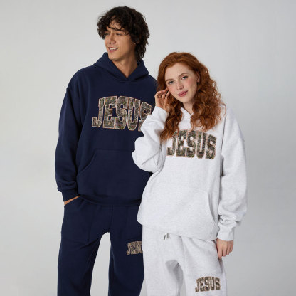 Jesus Tree Christian Premium Fleece Hoodie Set