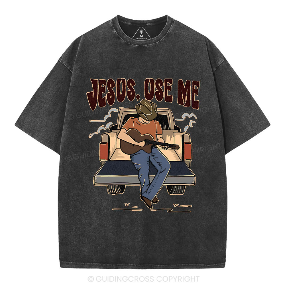 Jesus Use Me Christian Washed T-Shirt
