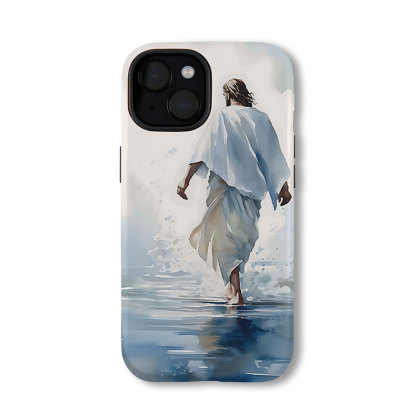 Jesus Walking On Water Christian Phone Case