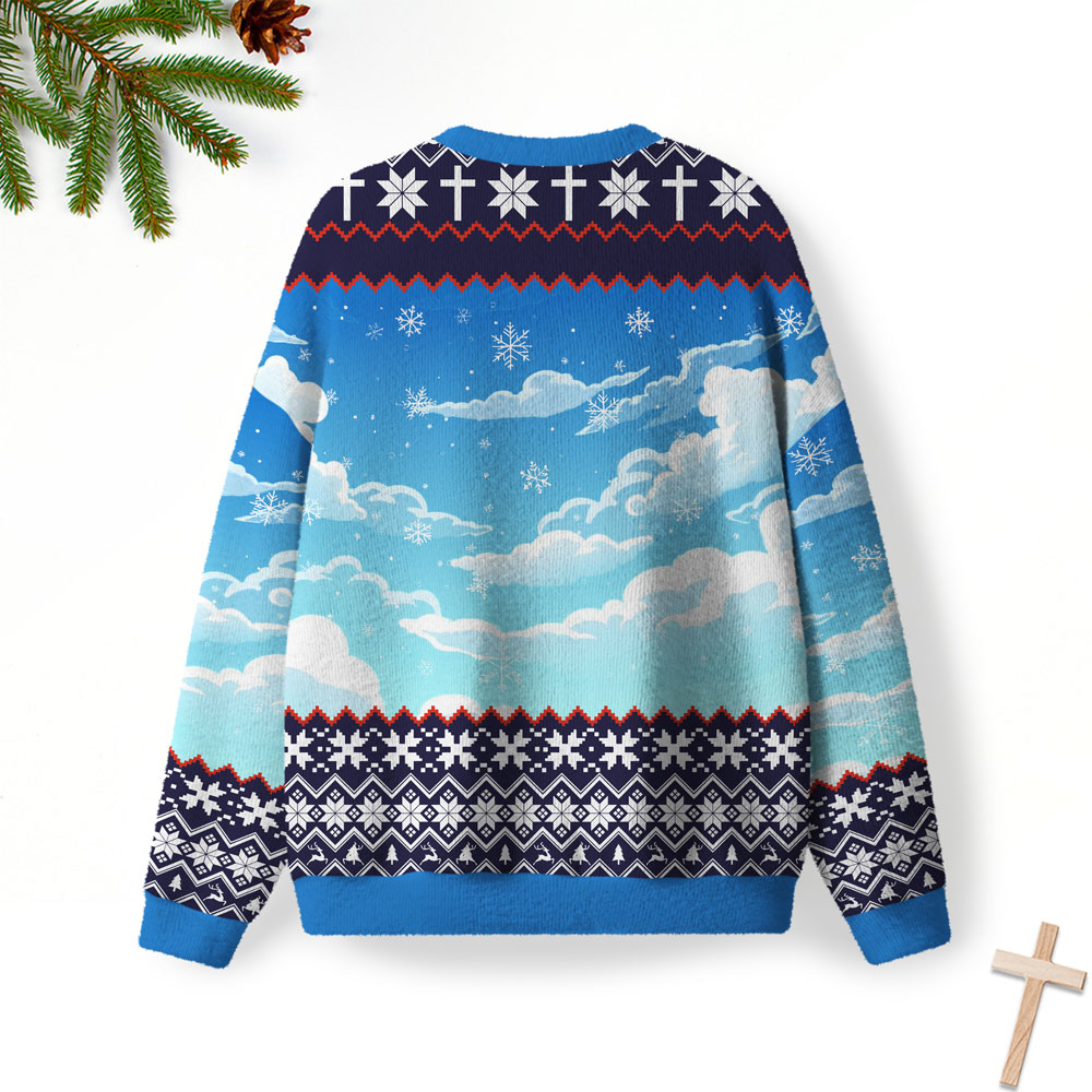 Jesus Wants A Hug Christian Lightweight Sweater