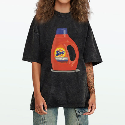 Jesus Washed Away Christian Washed T-Shirt