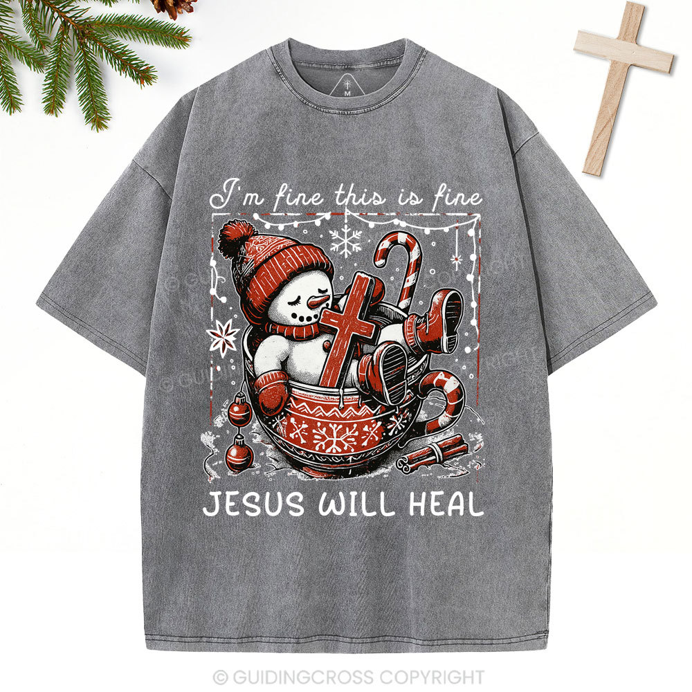 New-Sample Christian Washed T-Shirt Sale - GuidingCross