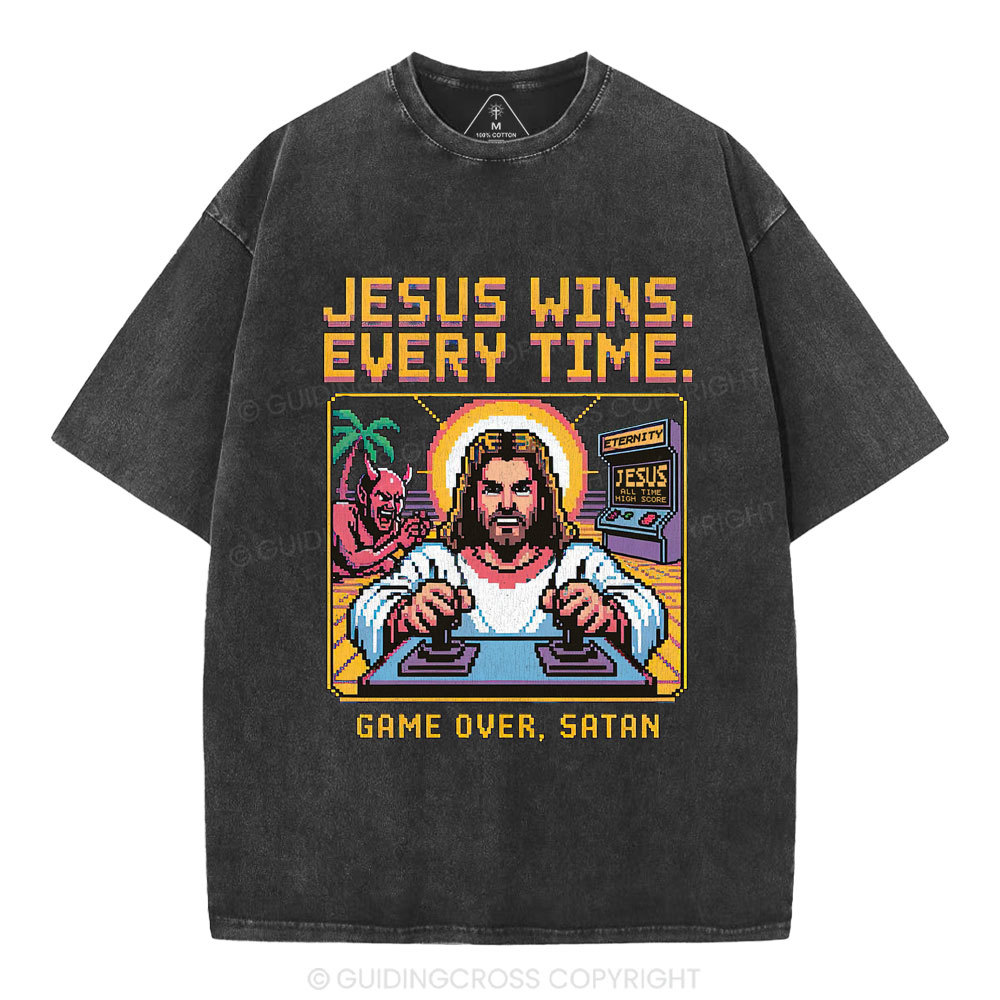 New-Sample Christian Washed T-Shirt Sale - GuidingCross
