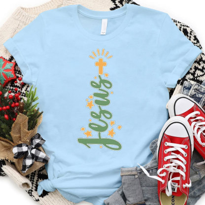 Jesus With Light Christian T-Shirt