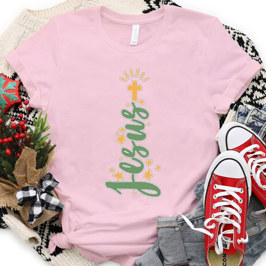 Jesus With Light Christian T-Shirt