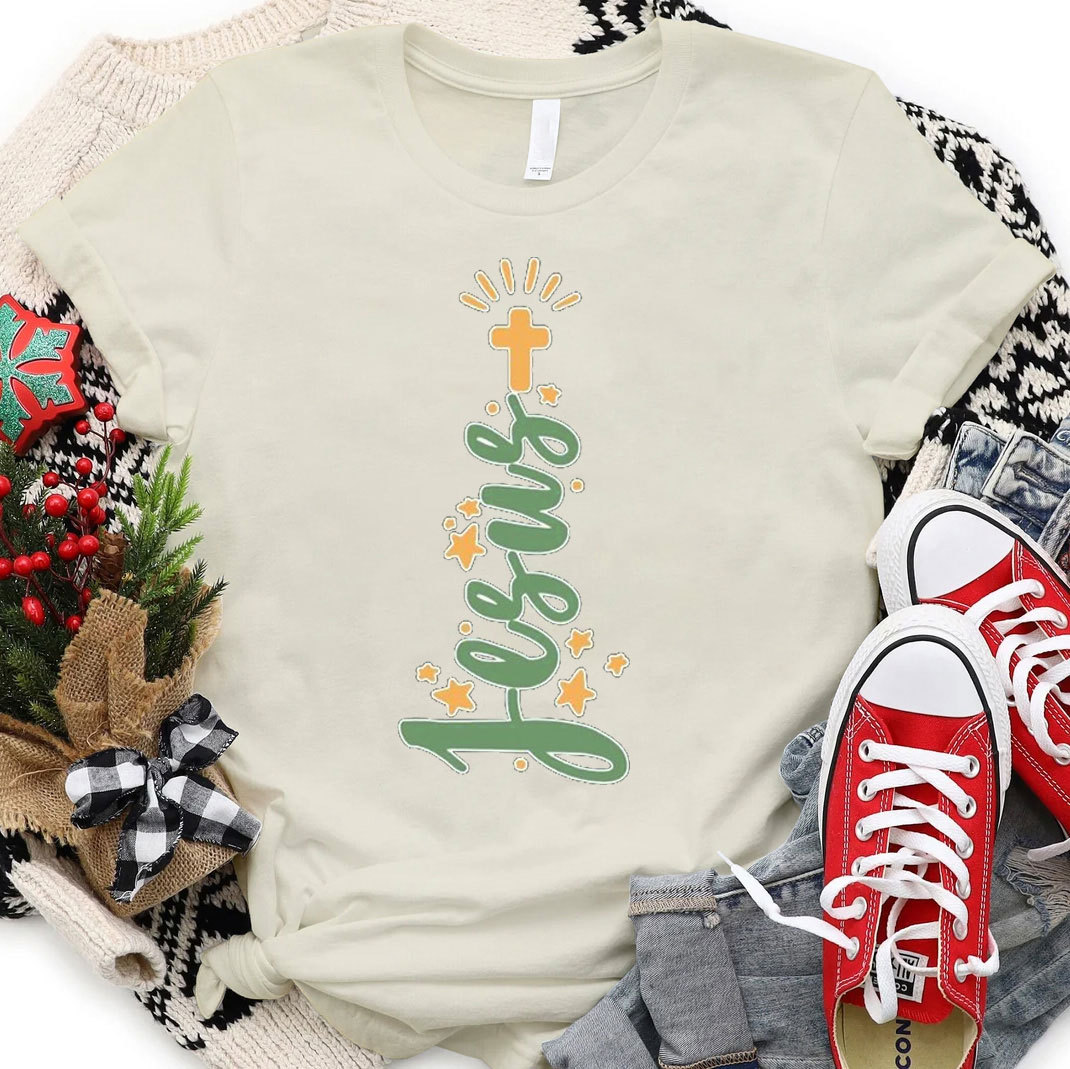 Jesus With Light Christian T-Shirt