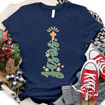 Jesus With Light Christian T-Shirt