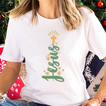 Jesus With Light Christian T-Shirt