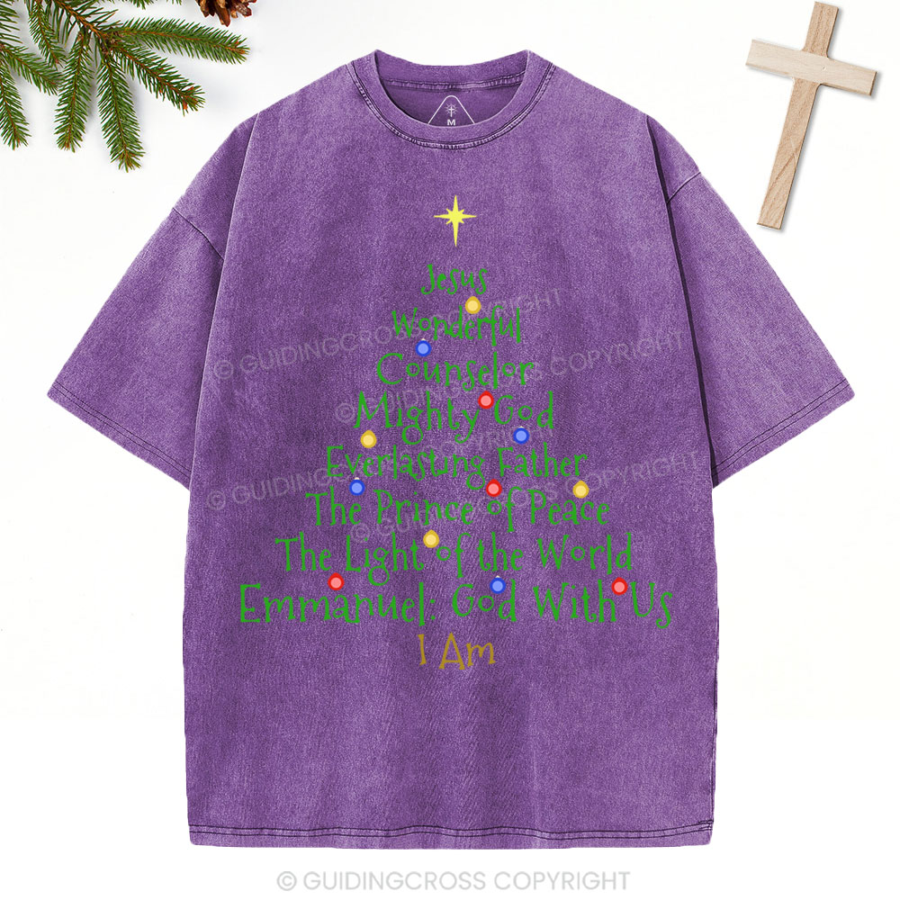 Know Jesus Know Peace Christian Washed T-Shirt Sale - GuidingCross