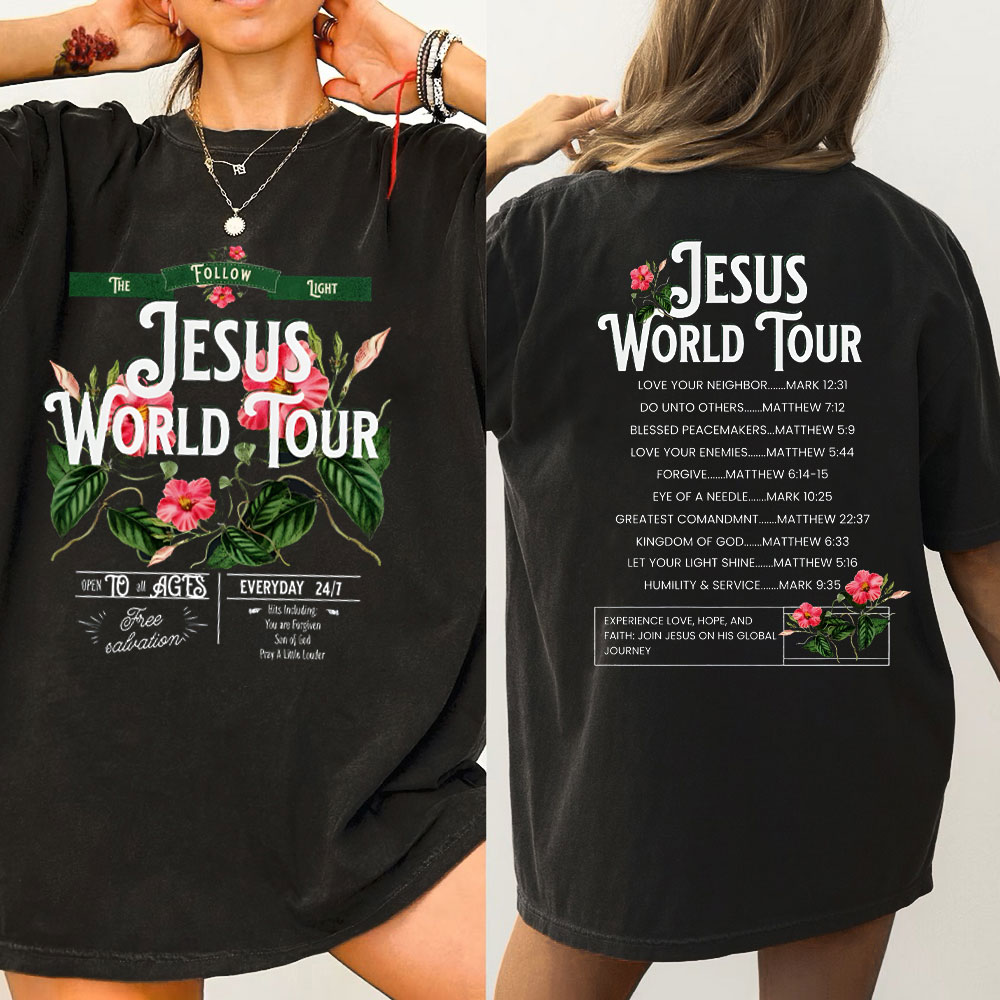 Christian Women T Shirt Word Is A Lamp Jesus