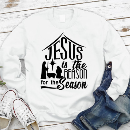 Jesus is The Reason Christian Sweatshirt