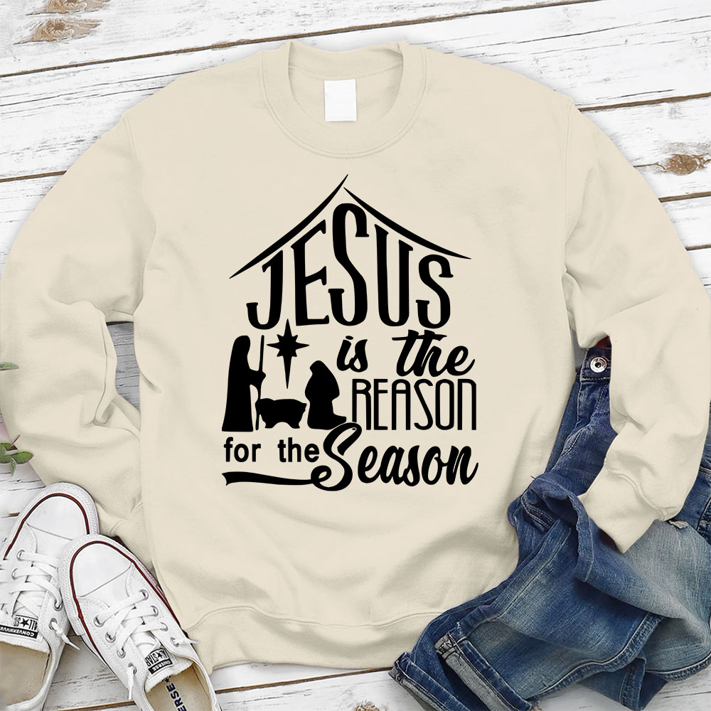 Jesus is The Reason Christian Sweatshirt