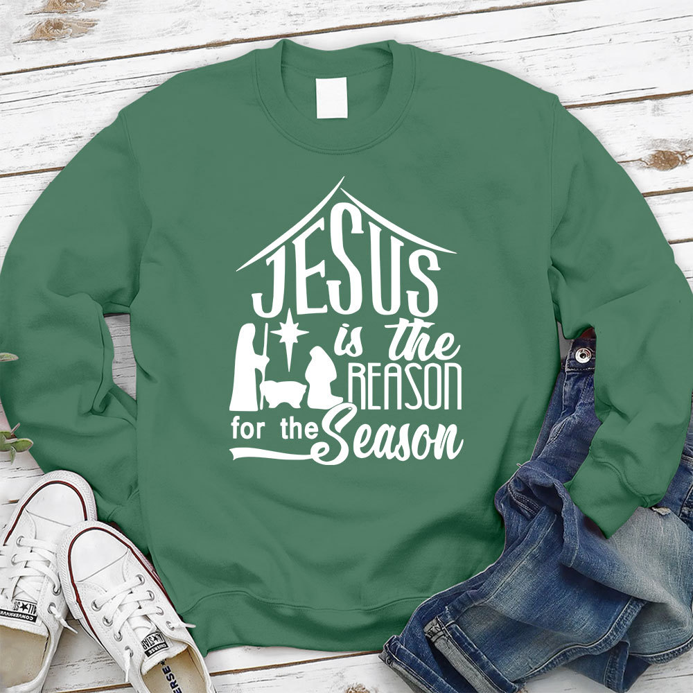 Jesus is The Reason Christian Sweatshirt