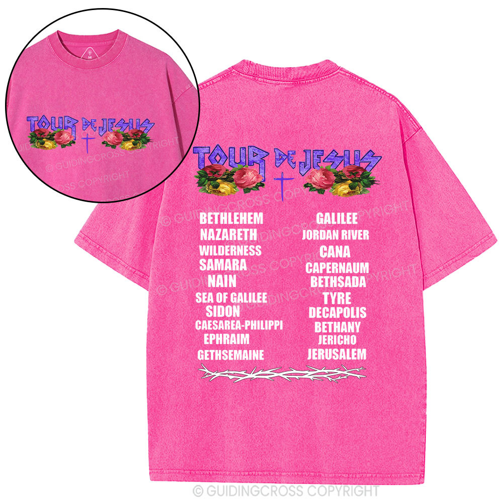 New-Sample Christian Washed T-Shirt Sale - GuidingCross