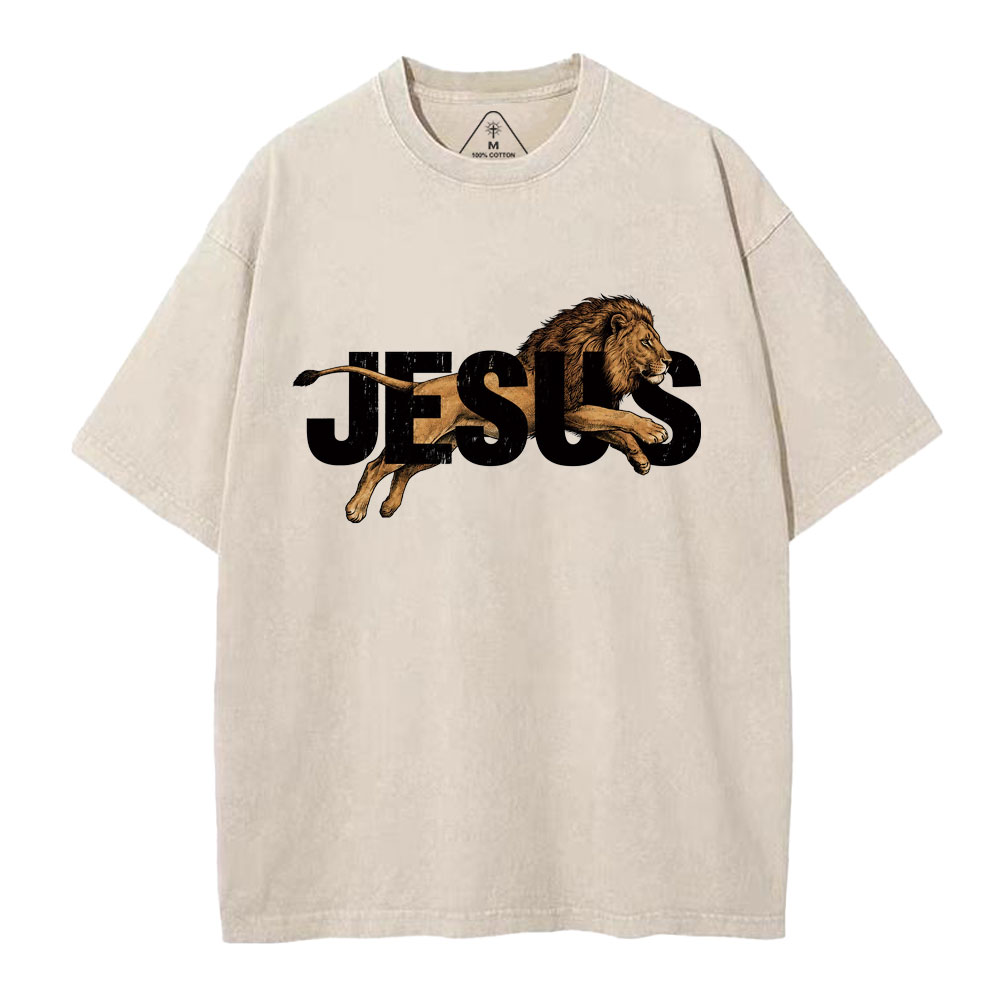 Jesus Christian Washed T-Shirt