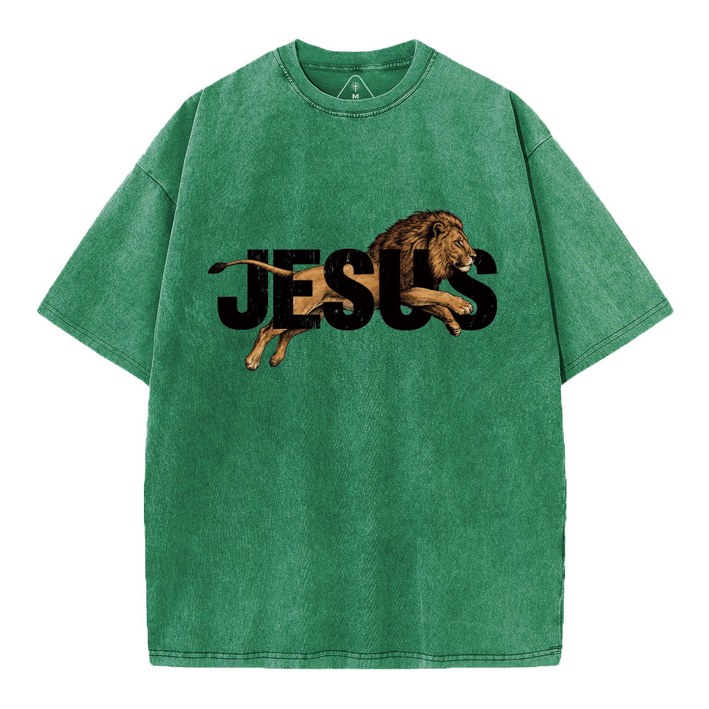 Jesus Christian Washed T-Shirt