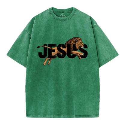 Jesus Christian Washed T-Shirt