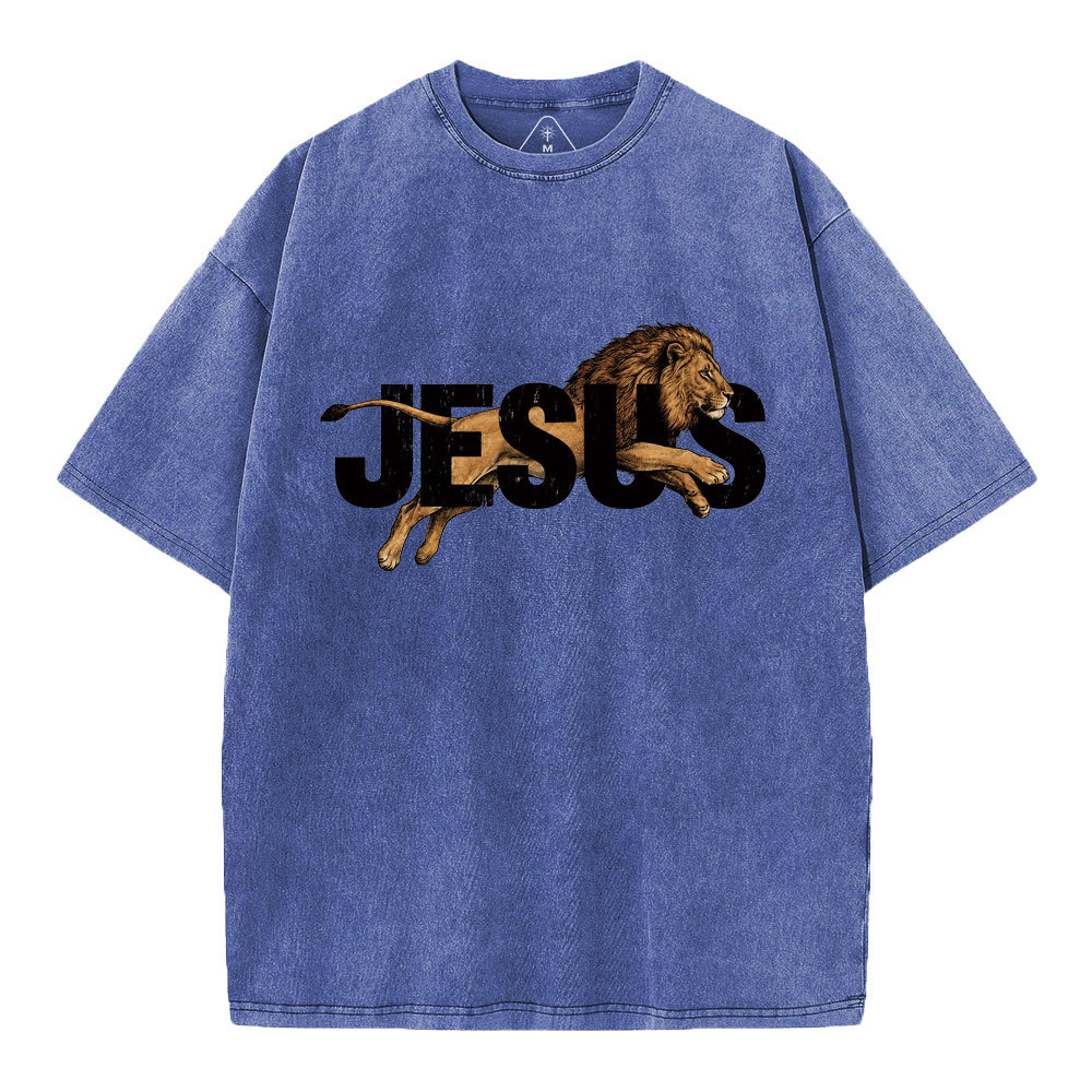 Jesus Christian Washed T-Shirt