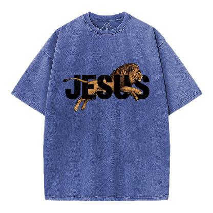 Jesus Christian Washed T-Shirt