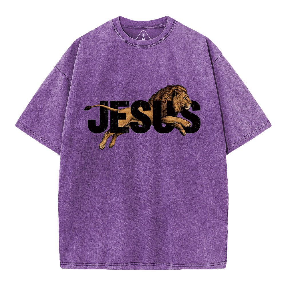 Jesus Christian Washed T-Shirt