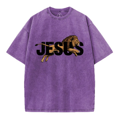 Jesus Christian Washed T-Shirt