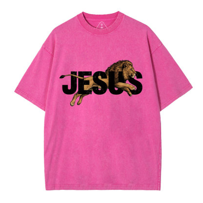 Jesus Christian Washed T-Shirt