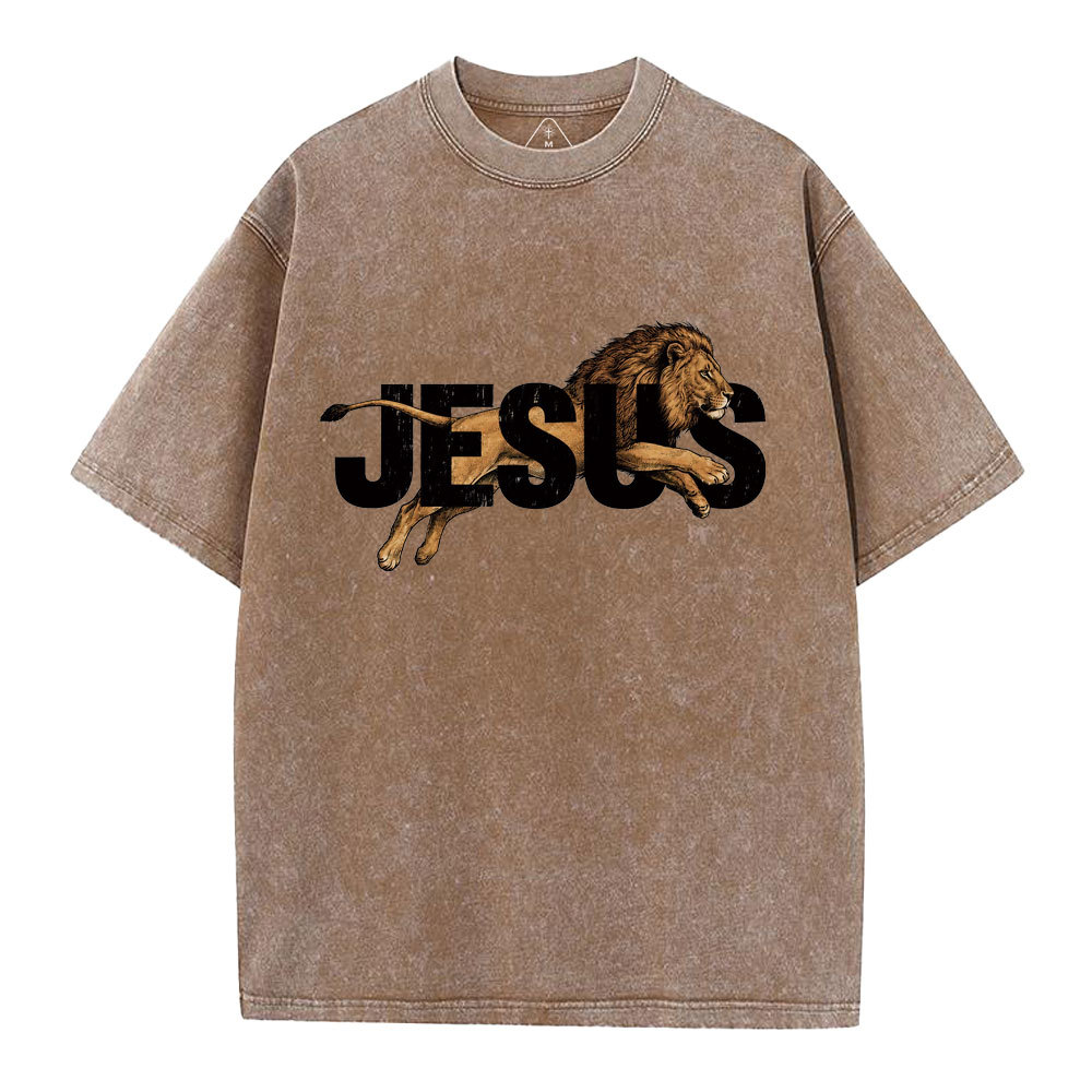 Jesus Christian Washed T-Shirt