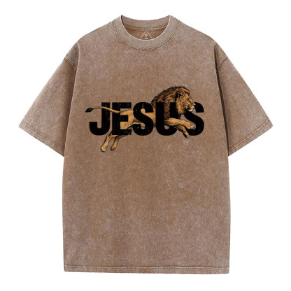 Jesus Christian Washed T-Shirt