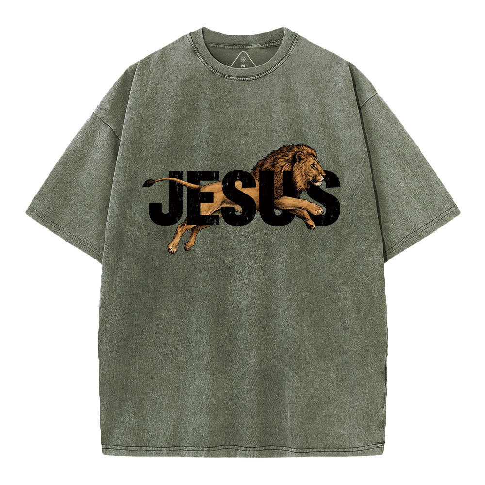 Jesus Christian Washed T-Shirt