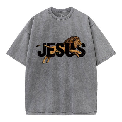 Jesus Christian Washed T-Shirt