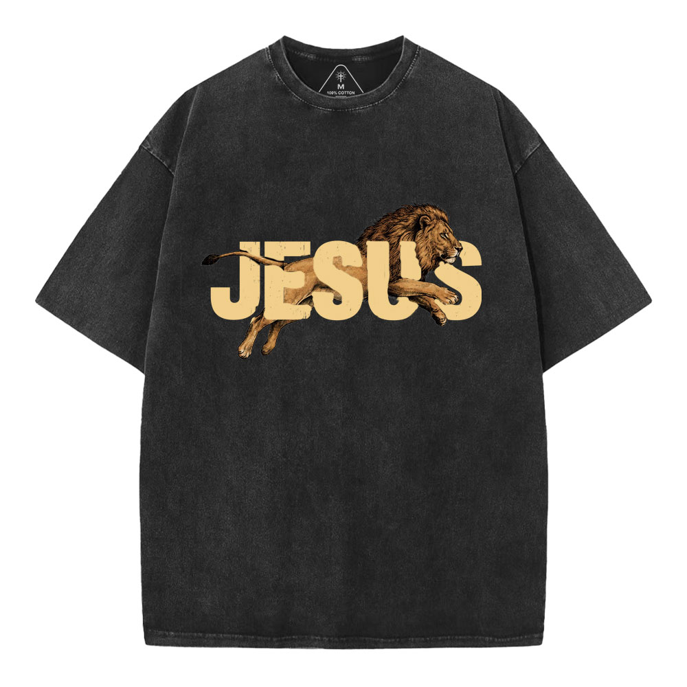 Jesus Christian Washed T-Shirt