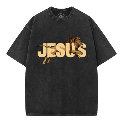 Jesus Christian Washed T-Shirt