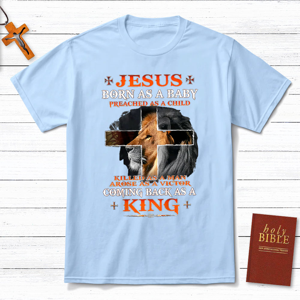 Jesus Born As A Baby Christian T-Shirt
