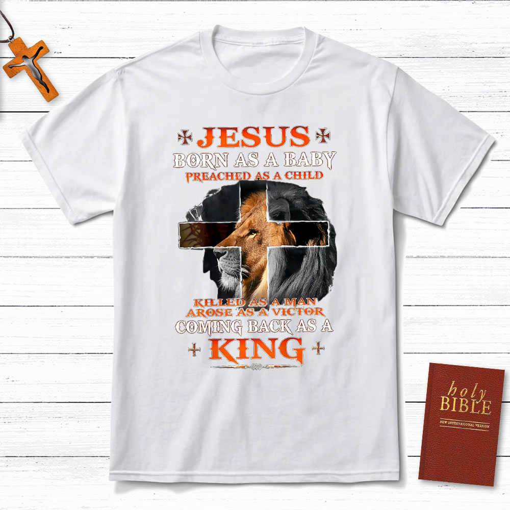 Jesus Born As A Baby Christian T-Shirt