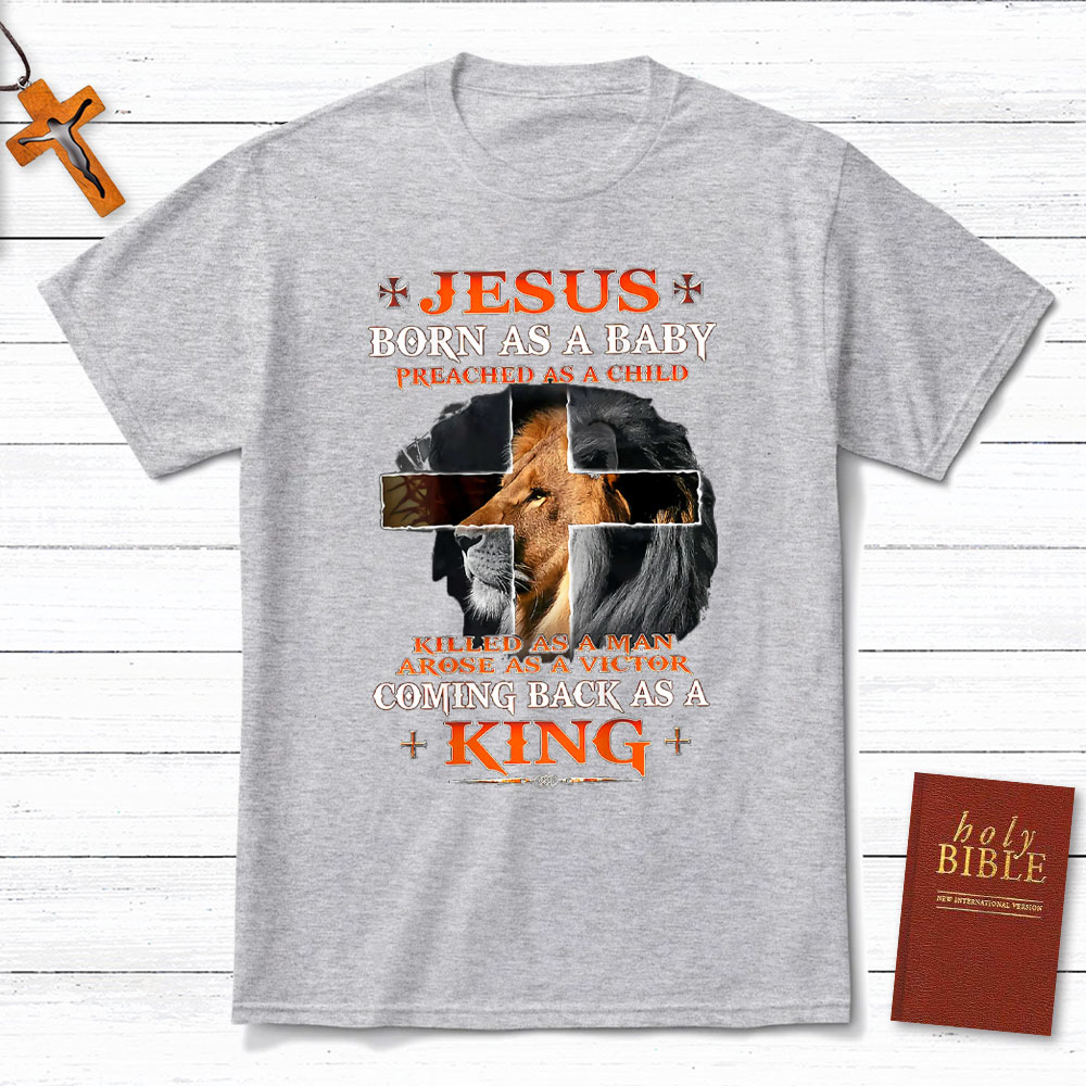 Jesus Born As A Baby Christian T-Shirt