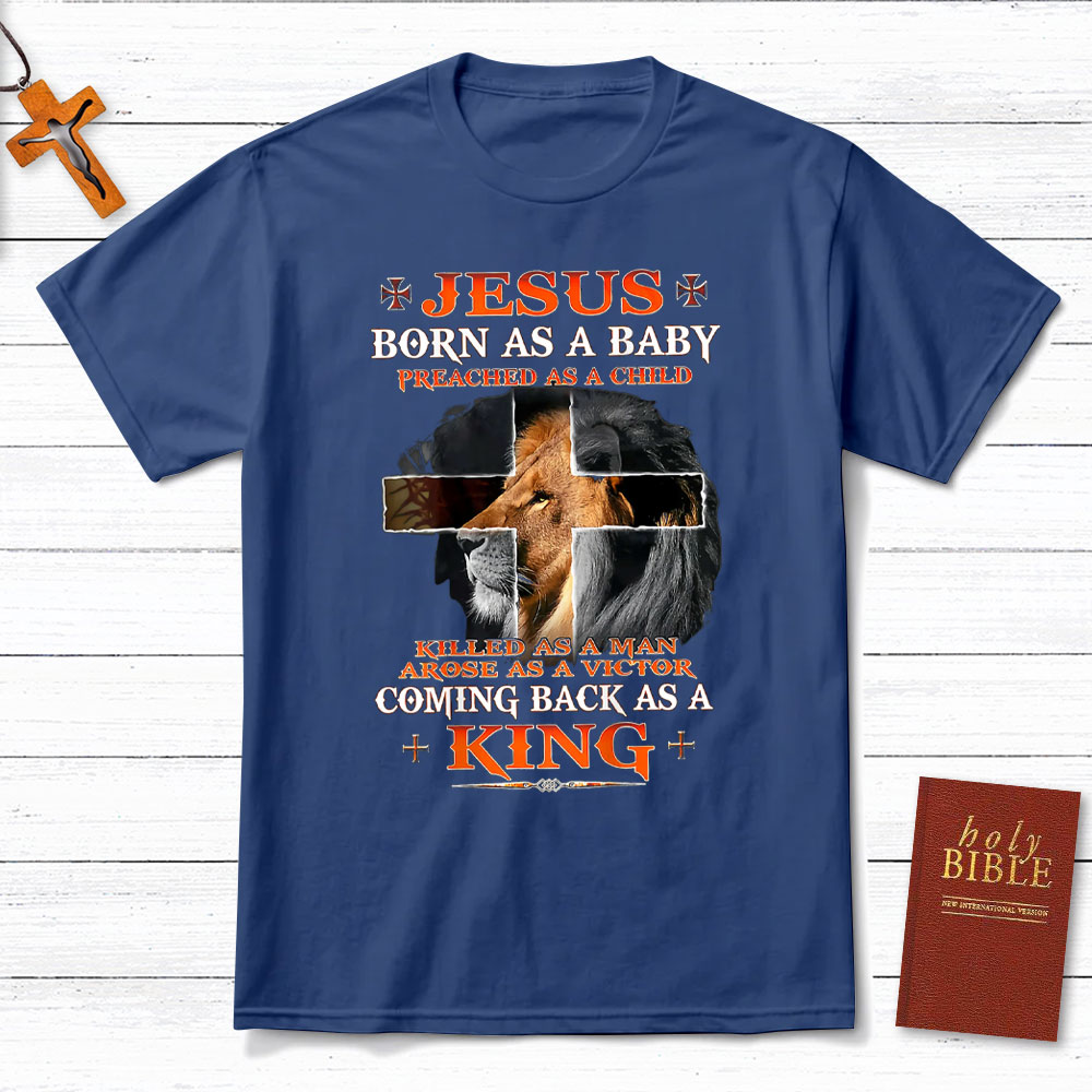 Jesus Born As A Baby Christian T-Shirt