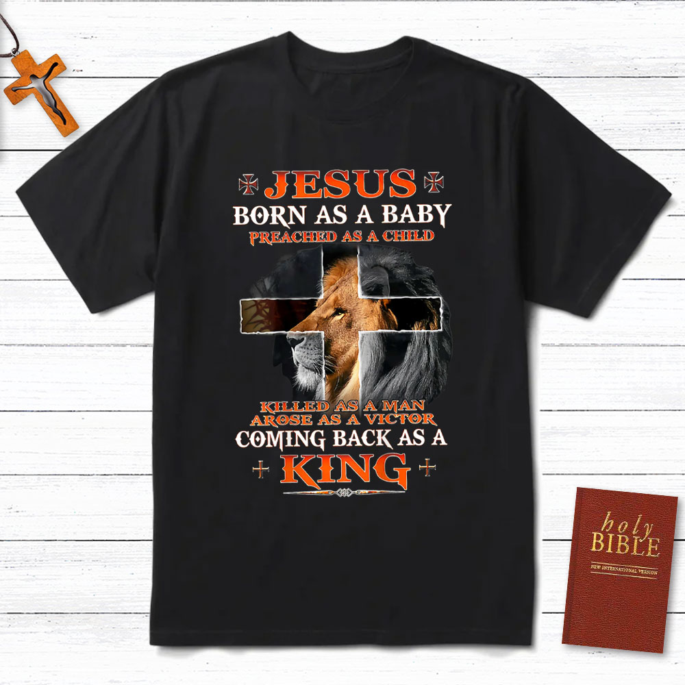 Jesus Born As A Baby Christian T-Shirt