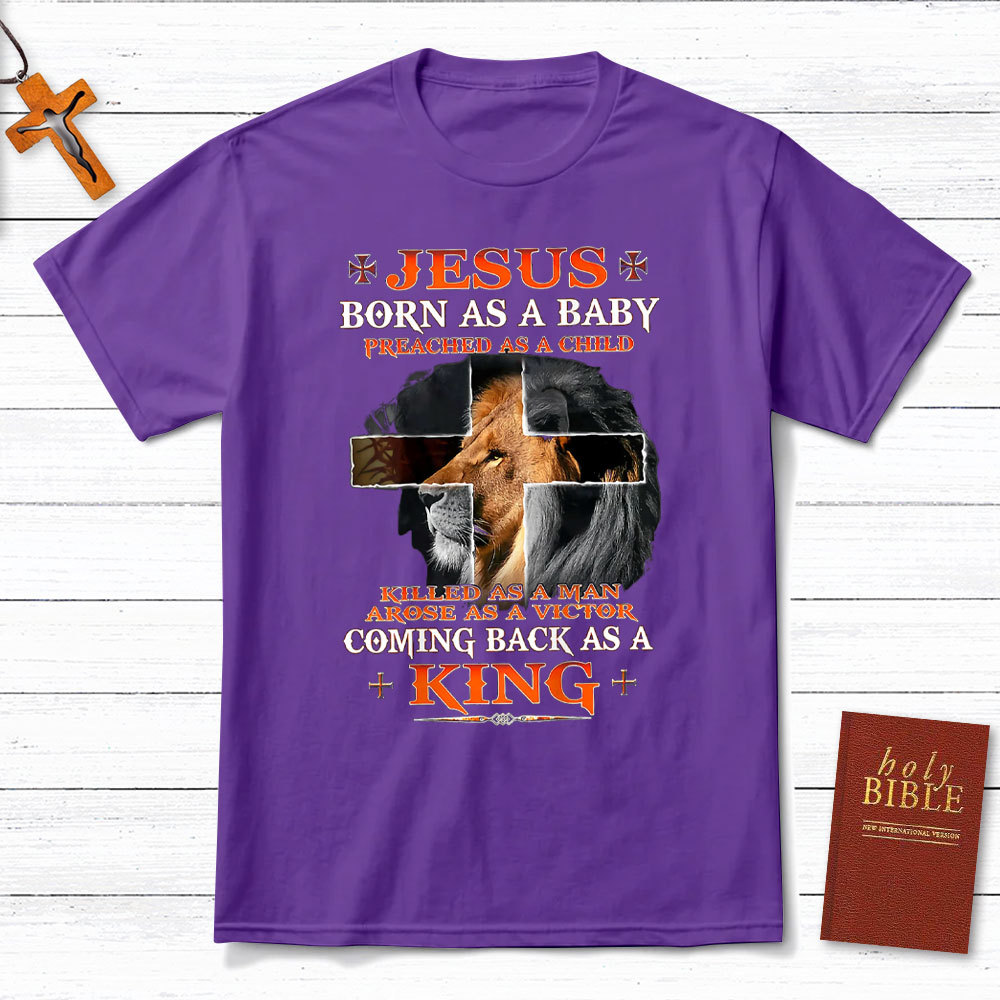 Jesus Born As A Baby Christian T-Shirt