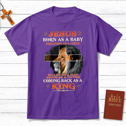 Jesus Born As A Baby Christian T-Shirt