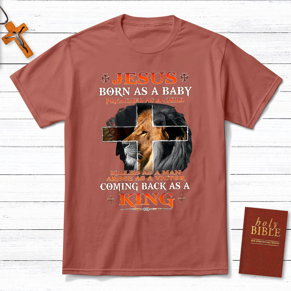 Jesus Born As A Baby Christian T-Shirt
