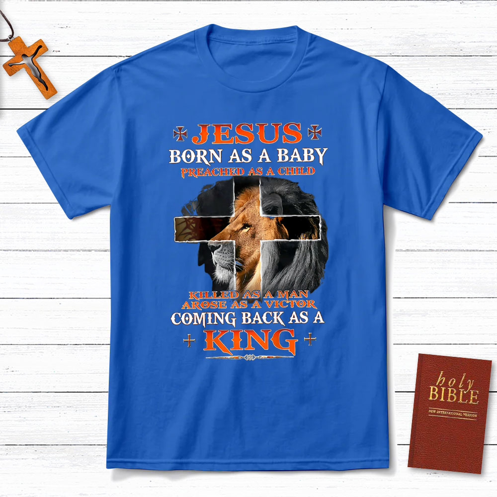 Jesus Born As A Baby Christian T-Shirt