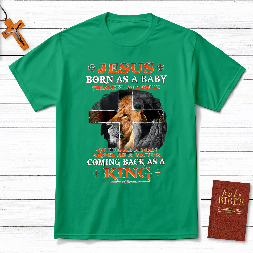 Jesus Born As A Baby Christian T-Shirt