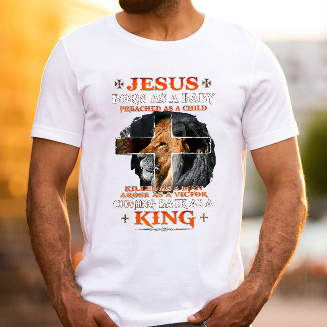 Jesus Born As A Baby Christian T-Shirt