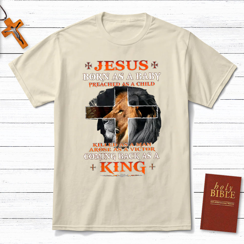 Jesus Born As A Baby Christian T-Shirt